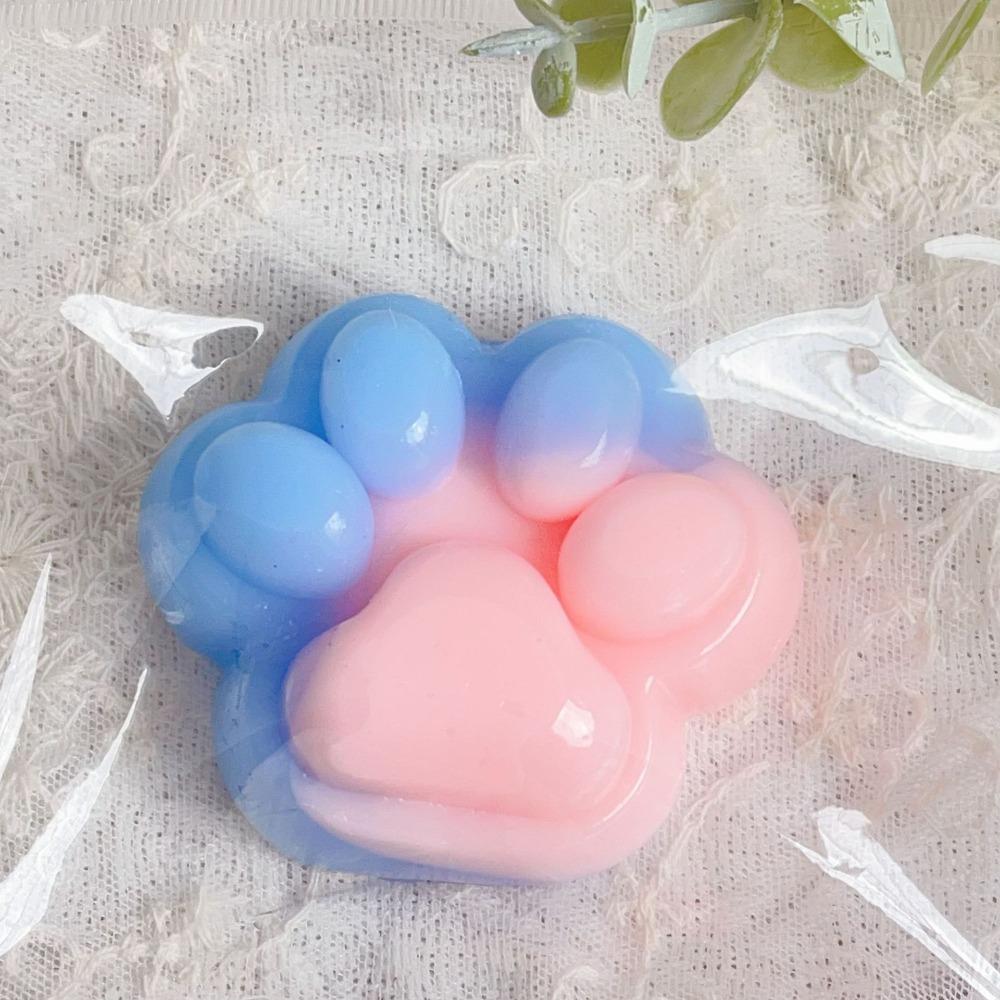 Мялка-игрушка «Кошачья лапка» Мягкая игрушка-пищалка «Кошачья лапка» Милая игрушка-антистресс «Кошачья лапка» Дети style B